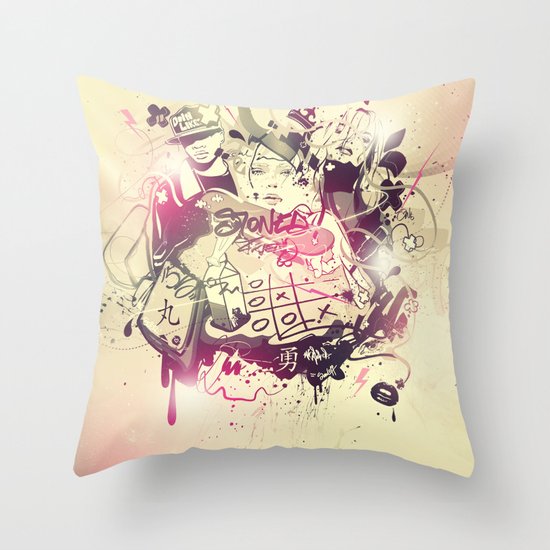 Stoned Throw Pillow