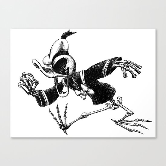Donald Duck Canvas Print