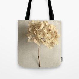 Blonde Dried Hydrangea Tote Bag
