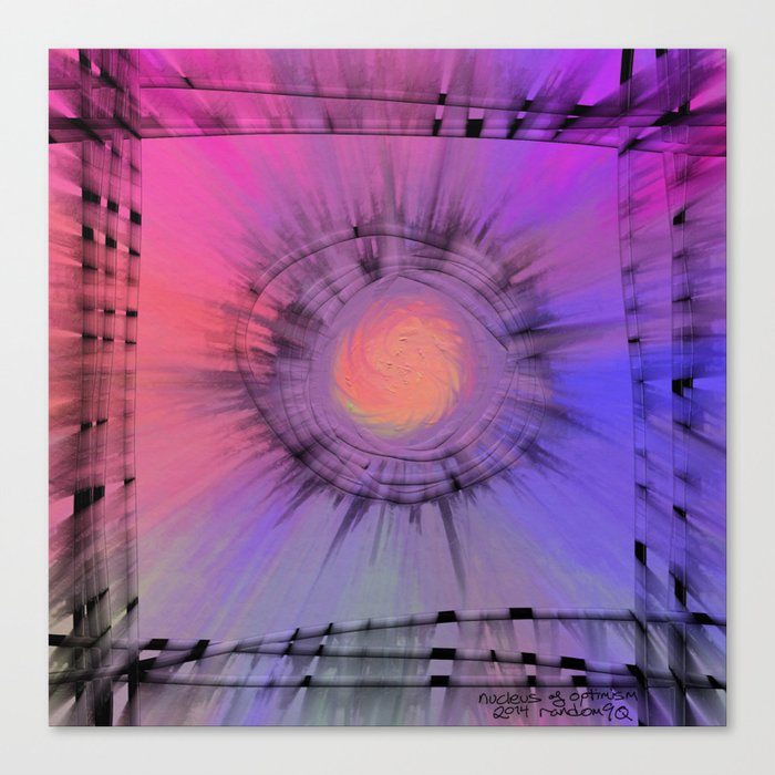 Nucleus-of-Optimism Canvas Print