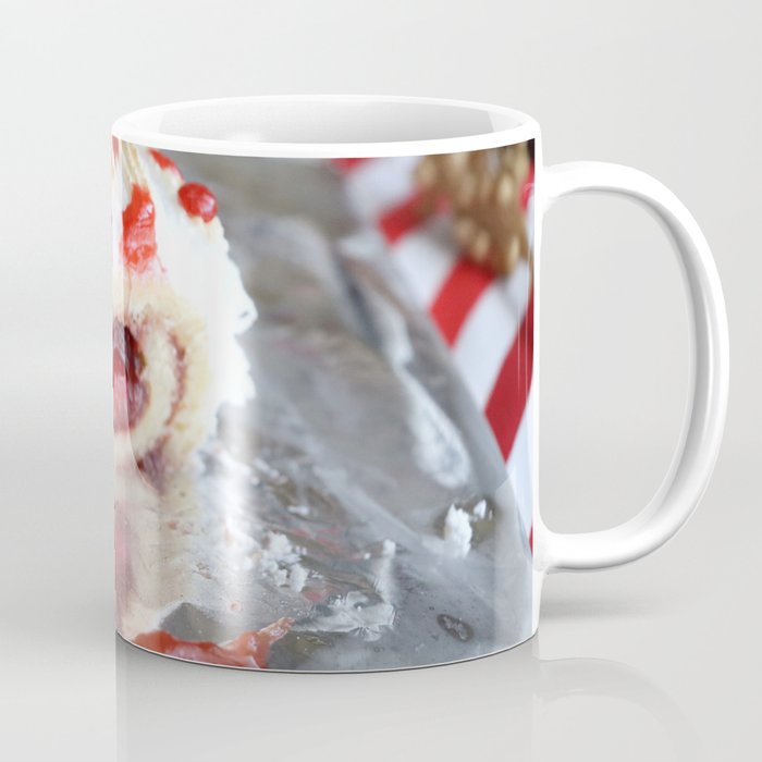 Jelly Roll with Strawberries Coffee Mug