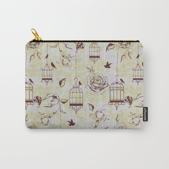 Roses & cages Carry-All Pouch