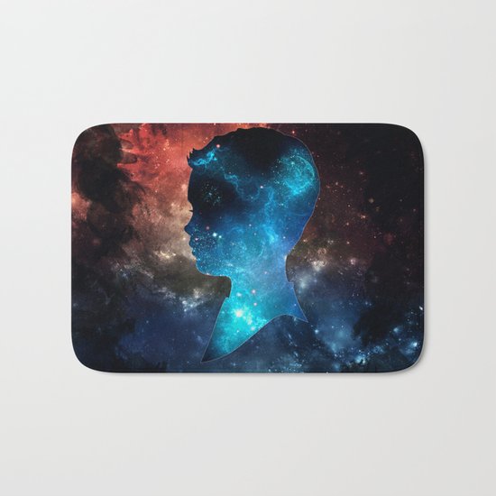 Brain Space Bath Mat