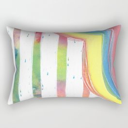 Rainy Rectangular Pillow
