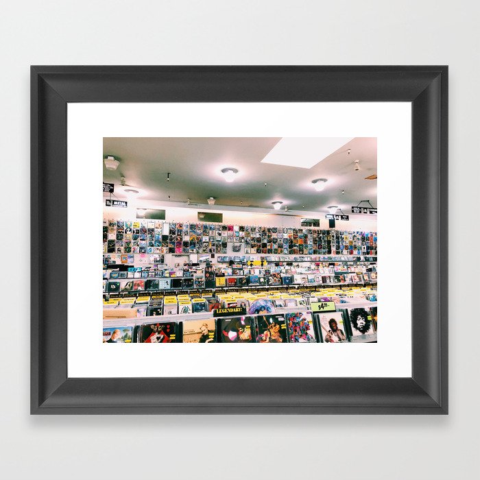 Amoeba Records Framed Art Print