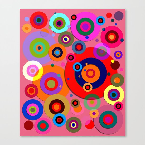 Op Art #18 Canvas Print