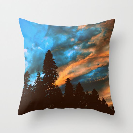 Skylights Throw Pillow