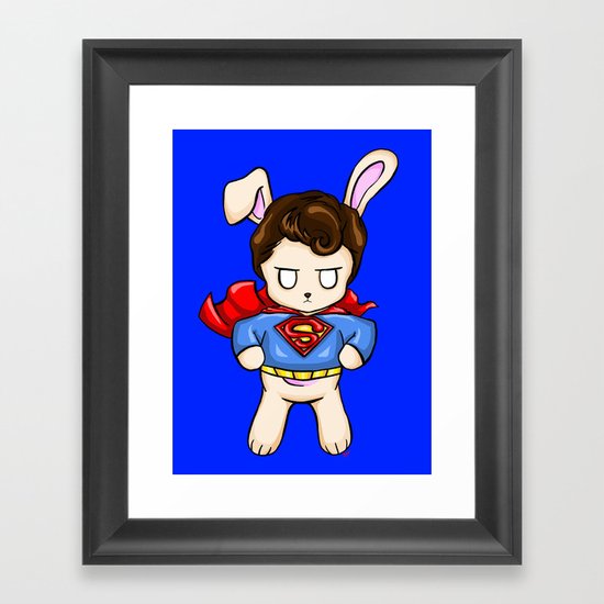 SuperBun Framed Art Print