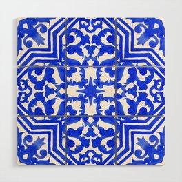 Portuguese azulejo tiles. Gorgeous patterns. Wood Wall Art