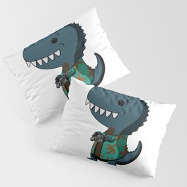 Wash Dinosaur Pillow Sham