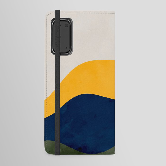 Scandi paint Android Wallet Case