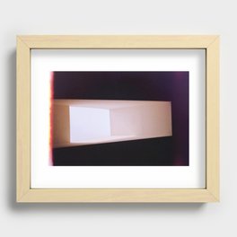Skylight Burn Recessed Framed Print