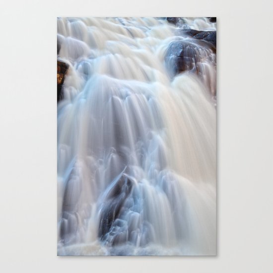 Chutes du Diable Waterfall Canvas Print
