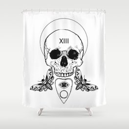 Bring Out Your Dead - XIII Death Tarot Card Shower Curtain