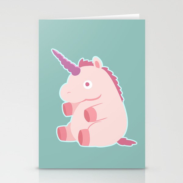chubby unicorn plush