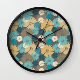 Modern Flower By Danae Anastasiou Wall Clock