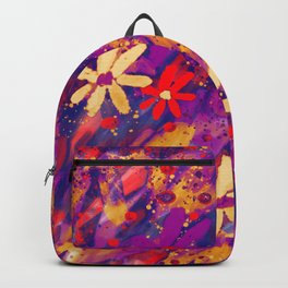 Abstract Florals Backpack