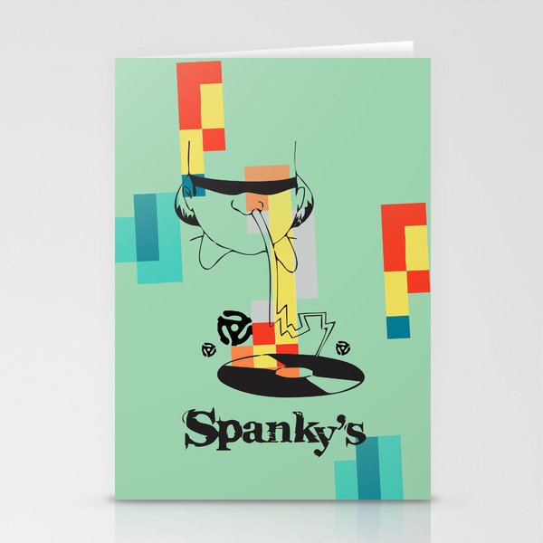 Spanky's PRINT Stationery Cards