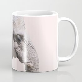 Elephant Pink Sunset Coffee Mug