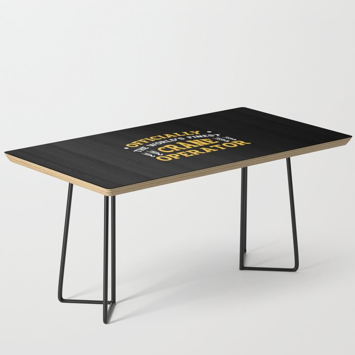 The World's Finest Crane Operator Construction Coffee Table