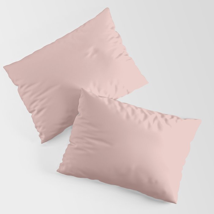 Rose colored hot sale pillow shams