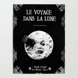 A Trip To The Moon Georges Méliès Poster