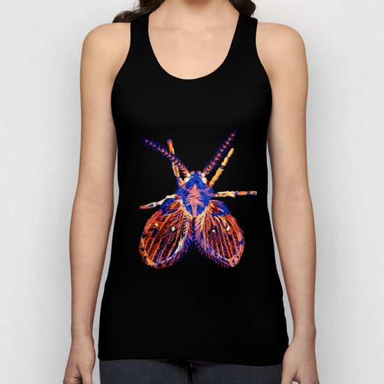 Drain Fly Inverted Unisex Tank Top