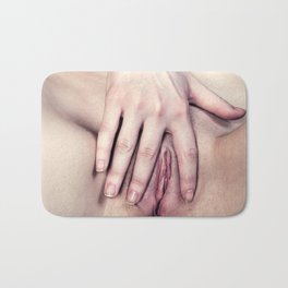 Perfection - erotic close up, strict adult photography, woman  Bath Mat | Color, Erotic, Naked, Pussy, Spred, Vagina, Nude, Digital, Digital Manipulation, Photo 