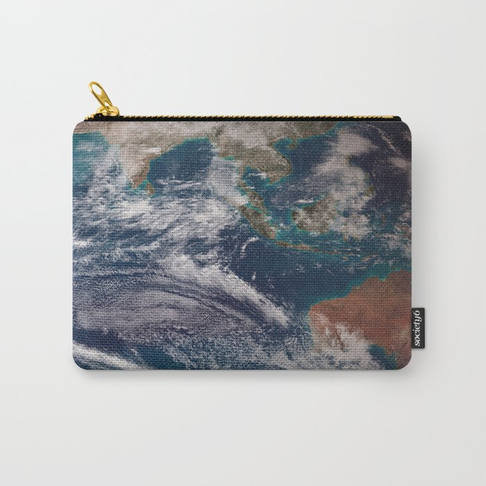 Earth : The Blue Marble Carry-All Pouch