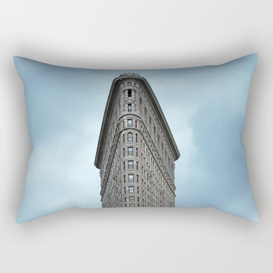 Flat Iron Building New York Manhattan Rectangular Pillow