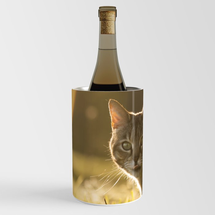 Tabby cat Wine Chiller