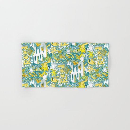READ BOOKS LITTLE MONSTERS Hand & Bath Towel
