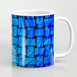 Weaven Spiral blue Mug