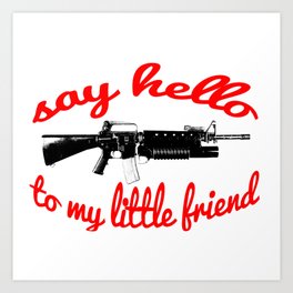 Tony Montana Art Prints For Any Decor Style Society6