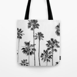 Black & White Palms 3 Tote Bag