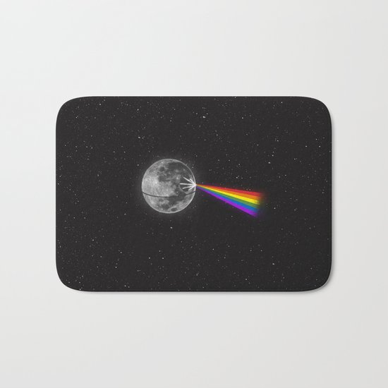 The Dark Side of the Moon Bath Mat