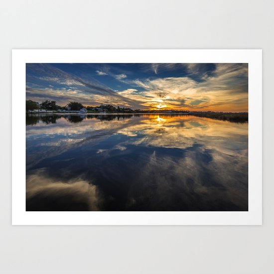 Cloud Art Art Print