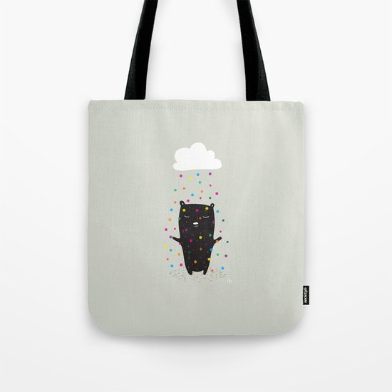 The Happy Rain Tote Bag