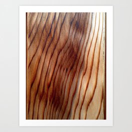 Wood Texture Art Print