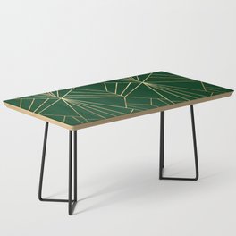 Art Deco in Emerald Green - Large Scale Coffee Table