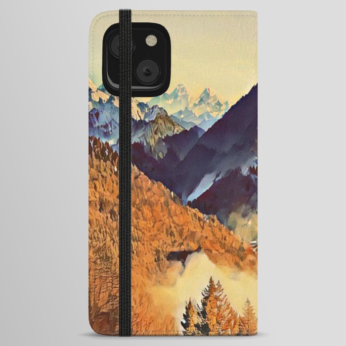 Busteni Mountains iPhone Wallet Case