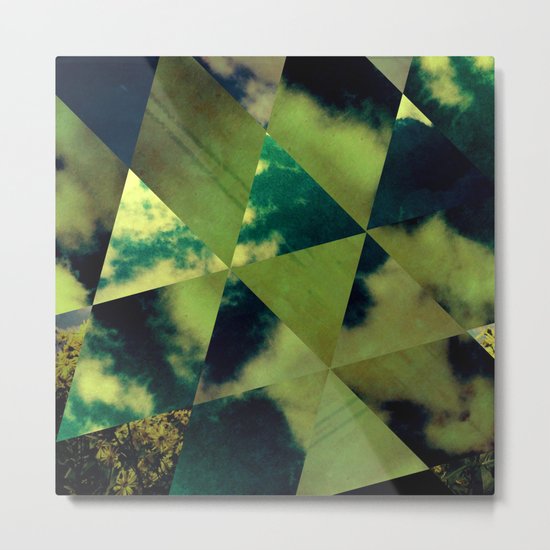 Partly Cloudy Skies Metal Print
