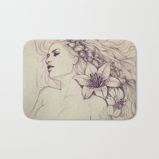 Lion's mane Bath Mat