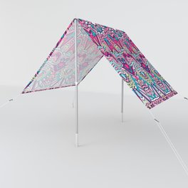 Colorful Oriental Rug Mandala Boho Pattern Sun Shade