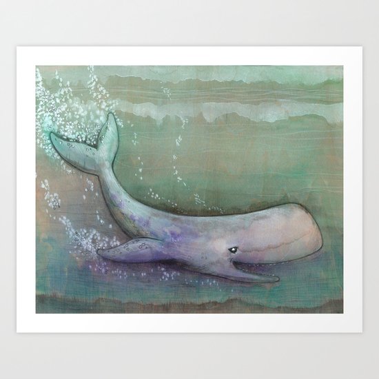 Hidden Depths Art Print
