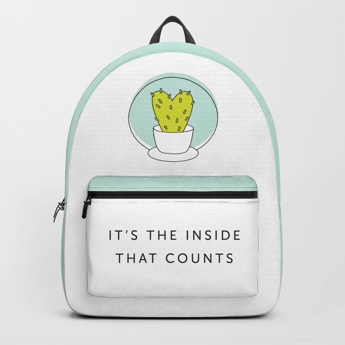 It's the Inside That Counts Backpack