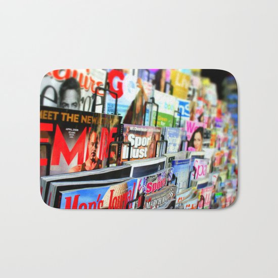 Magazine Stand Bath Mat