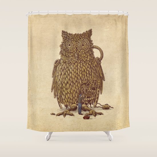 Tune-Up Shower Curtain