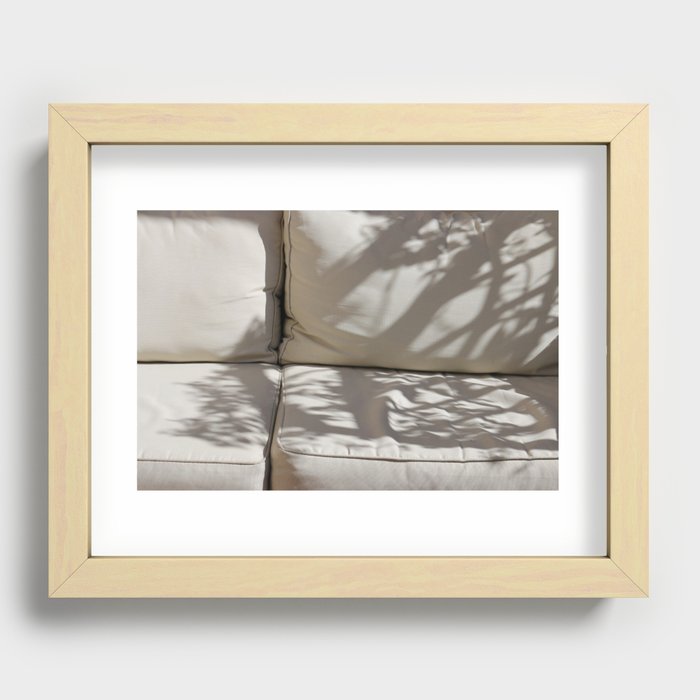 Shadow Couch Recessed Framed Print
