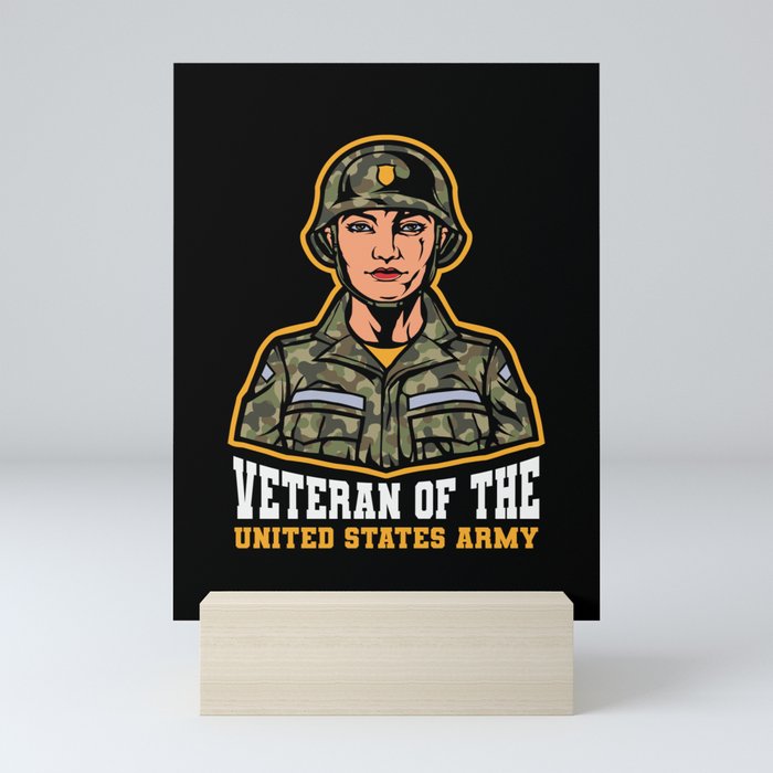Veteran Of The United States Military Mini Art Print